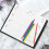 2Pièces Planner Noir Agenda Hebdomadaire Liste Tâches Efficient 9