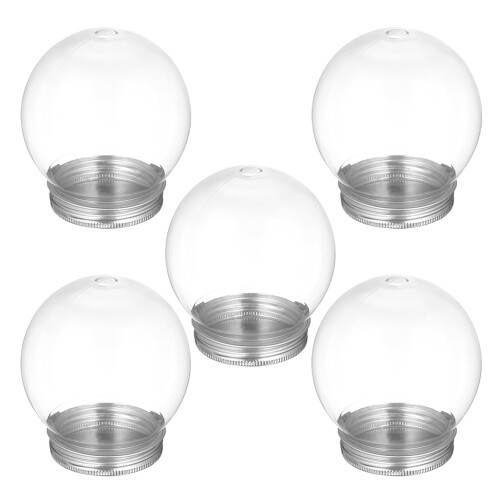 10Pièces Kits DIY Globe À Neige Transparent Pour 1