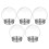 10Pièces Kits DIY Globe À Neige Transparent Pour 3