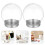 10Pièces Kits DIY Globe À Neige Transparent Pour 10