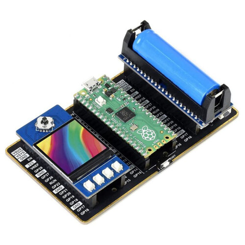 5X Waveshare Tela LCD de 1,3 Polegadas para Raspberry Pi , Módulo de Tela IPS, Cores RGB de 65K, 240X240 Pixels 1