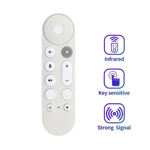 2X GY3LE Replace Voice Remote Control for  Chromecast 4K Snow Streaming Media Player Remote Control 2