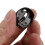 50pcs Black Round Button Battery Holder Case for CR2032 2016 2025 9