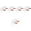 10Stk Espressomessbecher Mit Holzgriff, Transparenter Milchbecher 5