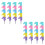 24Pièces Crayons Amusement Stackables Pour Enfants Cadeaux Scolaires 10