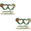 24Stk Partybrillen Papier St. Patricks Tag 7