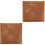 2Pièces Coussin De Presse À Marron Résistant Lavable 4