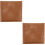 2Pièces Coussin De Presse À Marron Résistant Lavable 7