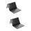 2Pièces Vide Trick PU Noir Accessoire Magicien Scène 7