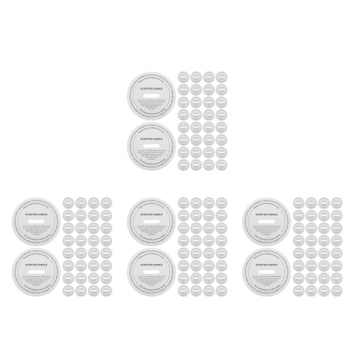200Pièces Protections Bougies En Carton Pour , Usage DIY