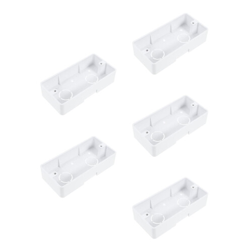 5Pièces Boîte Électrique 118 Type En PVC Pour Gestion De Câbles