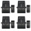 4X TUYA Wifi Controller Single Door Remote Control Access Control Board Panel 12V Wiegand 26-44 Bits Input 1000 User 1