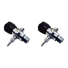2X Portable Alloy Tool Oxygen Pressure Reducer Welding Anti Fall Argon Gas Meter Clear Scale Rustproof Regulator