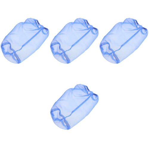 4Pièces Protectrice D'admission Auto En Tissu Polyester Bleu 1