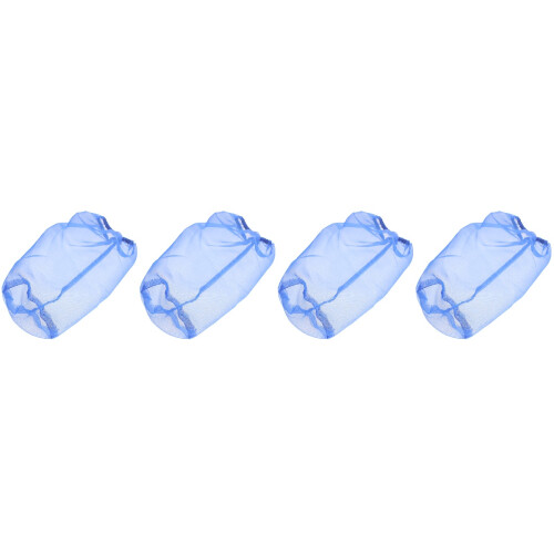 4Pièces Protectrice D'admission Auto En Tissu Polyester Bleu 2