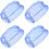 4Pièces Protectrice D'admission Auto En Tissu Polyester Bleu 4