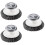 3Stk Robuster Topf- Und Pfannenschrubber Aus Stahl Und PP Grau 8
