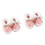 2Paires Chaussures Prémarcheur Douces Coton Bébé Hiver 4