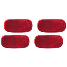 4Pcs Car Rear Bumper Reflector Light 81910-42010 TO2866101 for RAV4 1994-2005 Tail Brake LampReflector