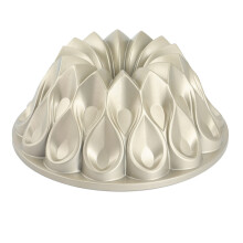 Crown Pan Family Parent-Child Gathering Cake DIY Mold Champagne Gold 9.8X4 Inches