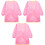 3Pièces Tablier Art Enfant Rose Fermeture Durable 3
