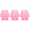 3Pièces Tablier Art Enfant Rose Fermeture Durable 4