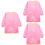 3Pièces Tablier Art Enfant Rose Fermeture Durable 6