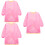 3Pièces Tablier Art Enfant Rose Fermeture Durable 7