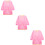 3Pièces Tablier Art Enfant Rose Fermeture Durable 9
