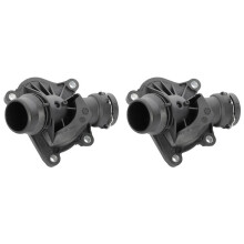 2X 11517805811 Ensemble de Thermostat pour E46 E53 E60 E61 E65 E70 E83 E87 E90 E91 11517787113