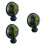 3Pièces Ventilateurs Air Refroidisseur Auto USB, Clip Noir Siège 6
