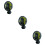 3Pièces Ventilateurs Air Refroidisseur Auto USB, Clip Noir Siège 8