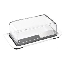 Butter Dish, Airtight Butter Dish with Lid for Countertop and Refrigerator, Dishwasher Safe Butter Holder Container