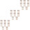 Girl Waterproof Eyebrow Stickers Brown Use 5