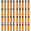 40Pièces Flacons Rouleaux En Verre Pour 4