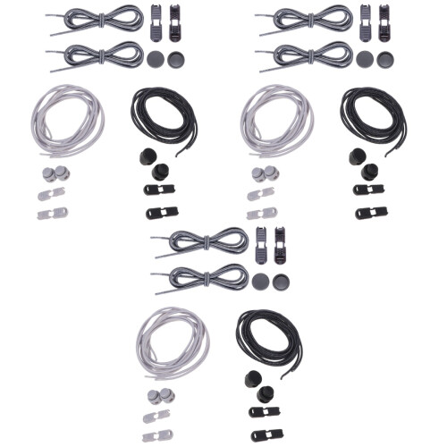 36St Verstelbare Elastische Schoenveters Met Locks Alle 2