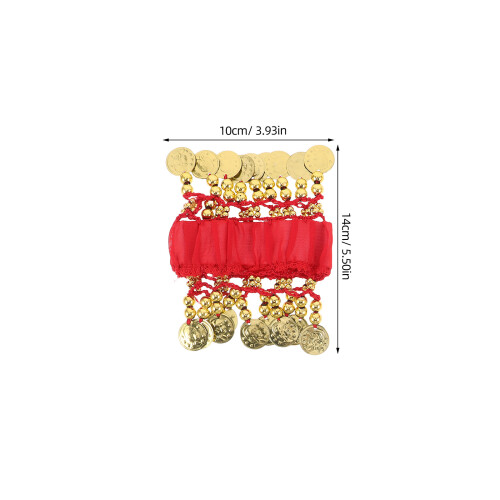 4Pièces Accessoires Costume Mousseline Pour Danse Et 1