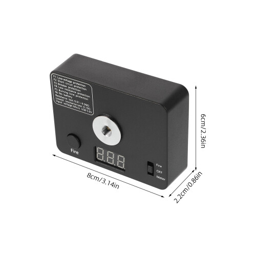 Outils Testeur Résistance Portable Noir Usage Pour Électricien 2