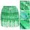 4Pcs Elegant Dancing Skirts with Sequin Hip Scarves 10