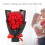 Realistic Plastic Rose Bouquet 18 Pieces 13