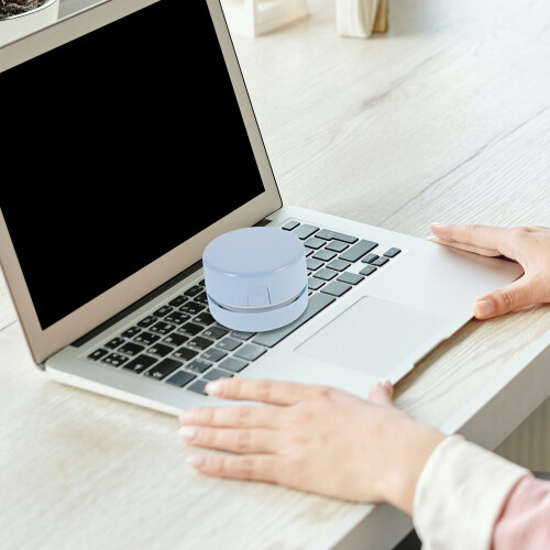 Aspirateur Portable Rechargeable Bleu Pour Table 2