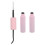 2Pcs Dual-Ended Pink Lash Glue Strong Adhesive Lash 2