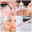 2Pcs Dual-Ended Pink Lash Glue Strong Adhesive Lash 10