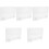 5Sets Multi-Use Transparent Acrylic Message Board for Home Office 4