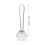 5Pièces Broyettes Multifonction Cristal Transparent Pour Laboratoire 11