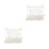 2Pièces Filet Suspendu En Pour Peluches, Rangement 8