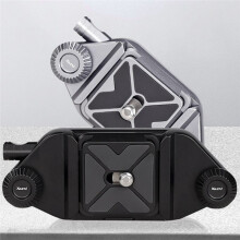 Fibbia Ad Aggancio Rapido Accessori Micro-Singoli Movimento Manuale un Caricamento Rapido Supporto un Sgancio Rapido (Nero)