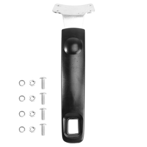2Pcs Fry Pan Handle Replacement Black Bakelite Anti-Scald Pot Grip 1