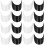 16Pcs Durable Plastic Hat Brim Accessories Replace Baseball Cap Visor 6