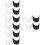 16Pcs Durable Plastic Hat Brim Accessories Replace Baseball Cap Visor 8
